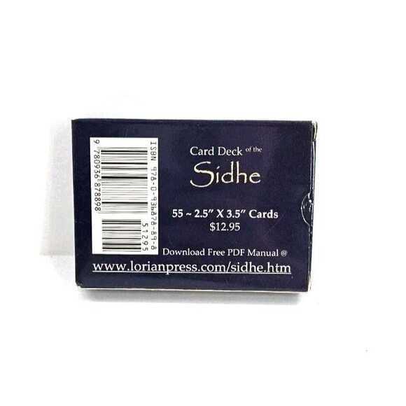 Card Deck of the Sidhe By David Spangler & Jeremy Berg 2.5x3.5" Oracle Faery - Picture 2 of 5